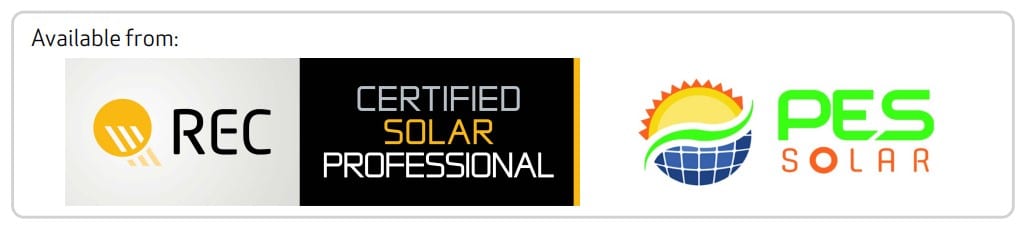 Rec Solar Installer Pes Solar