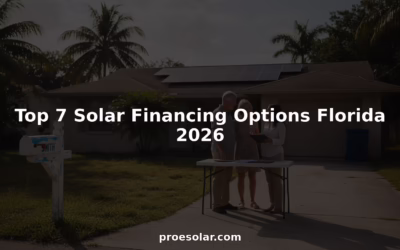 Top 7 Solar Financing Options Florida 2026